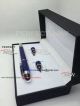 Perfect Replica - Montblanc Blue Rollerball Pen And Blue Cufflinks Set (4)_th.jpg